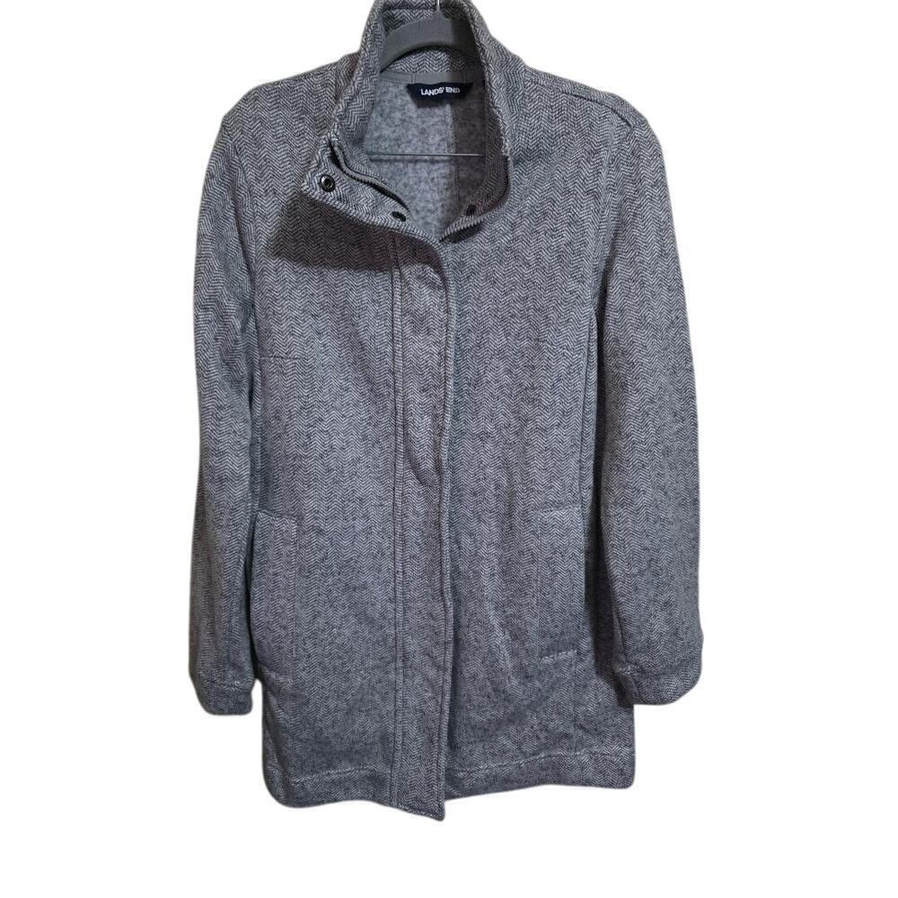 Women's Lands' End Polyester Coat Size Small